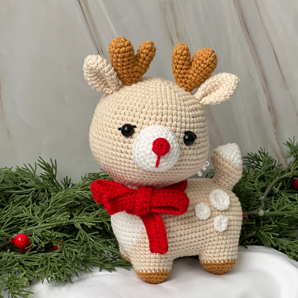 Rudolph the Red-Nosed Reindeer Crochet